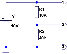 Делитель напряжения