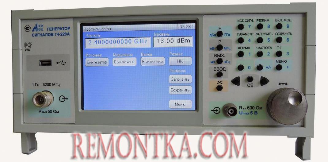 Генераторы сигналов Г4-220А, фото 1 Фотографическое изображение - Генераторы сигналов Г4-220А