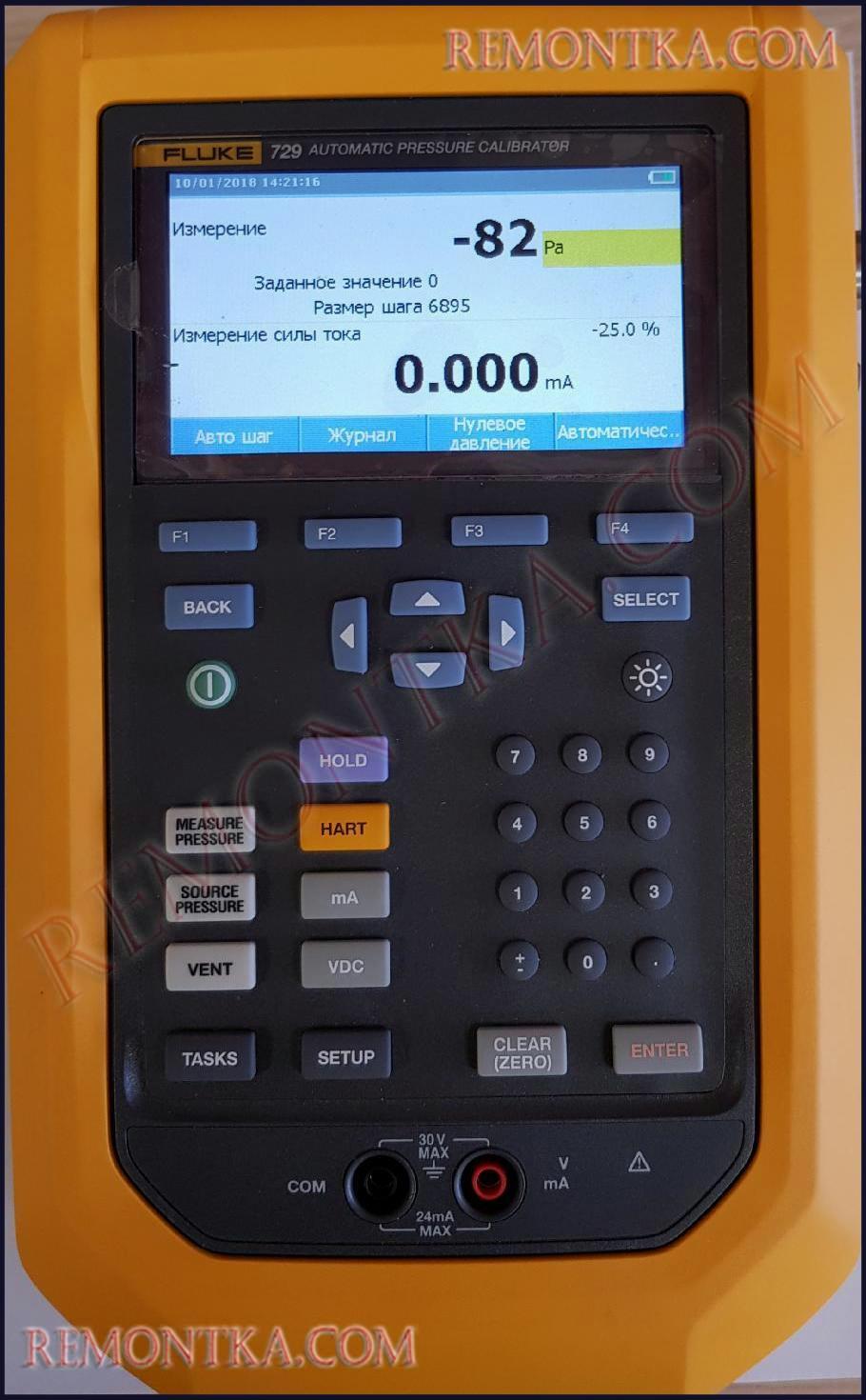 Калибраторы давления FLUKE 729, фото 1 Фотографическое изображение - Калибраторы давления FLUKE 729