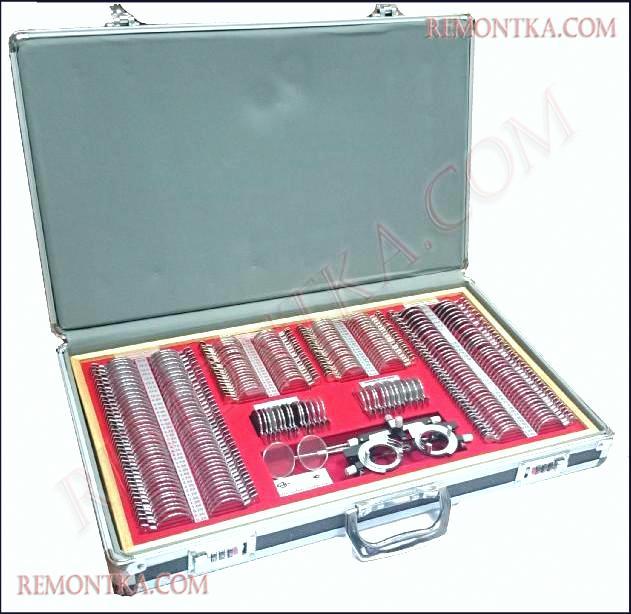 Наборы пробных очковых линз НПОЛ, фото 1 Фотографическое изображение - Наборы пробных очковых линз НПОЛ