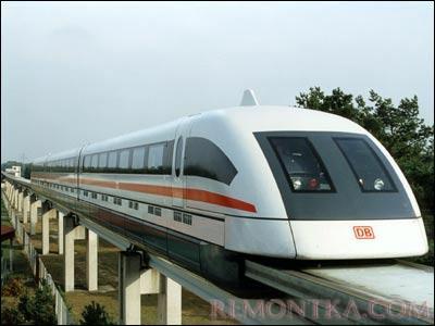 Magnetic levitation train