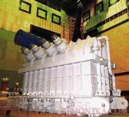 Трансформатор ОРЦ-417000/750 мощностью 417 МВА на напряжение 750 кВ Трансформатор ОРЦ-417000/750 мощностью 417 МВА на напряжение 750 кВ