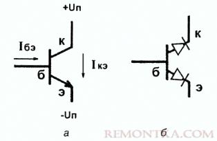 Схемы включения транзисторов