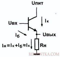 Схемы включения биполярных транзисторов