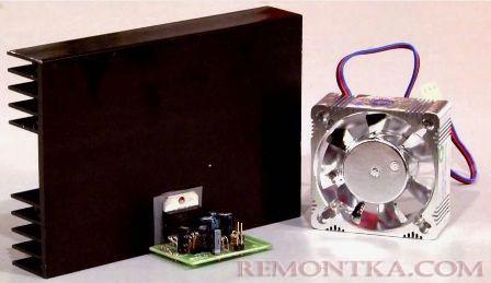 Усилитель на микросхеме TDA7294 Усилитель на микросхеме TDA7294
