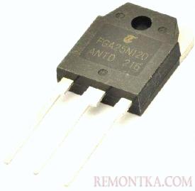 FGA25N120ANTD мощный биполярный транзистор с изолированным затвором (IGBT-транзистор)