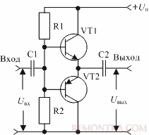 Простейшая схема усилителя