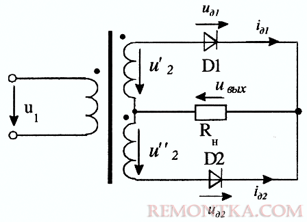 Выпрямитель со средней точкой