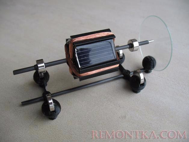 Мендосинский бесколлекторный магнитно-левитационный солнечный мотор Ларри Спринга
