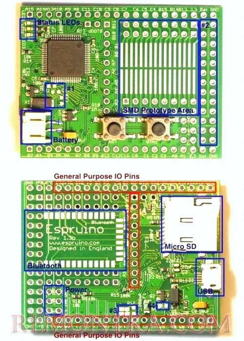Микроконтроллерная плата Espruino
