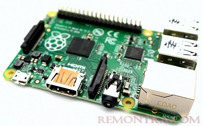 Одноплатный компьютер Raspberry pi