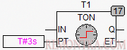Таймер TON