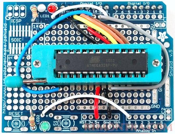 Переходник для DIP-микросхем Переходник для DIP-микросхем