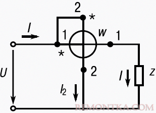 Схема подключения ваттметра