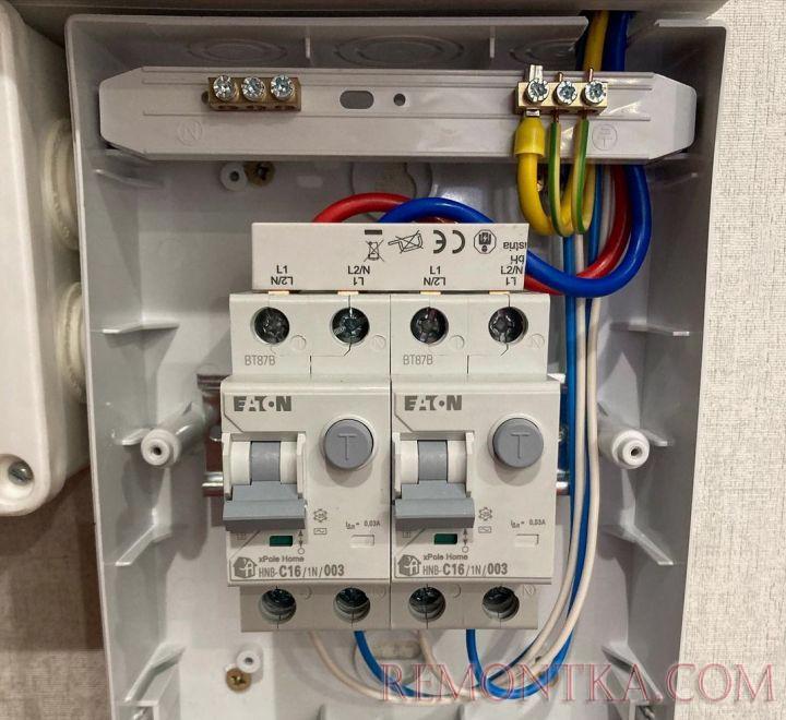 Дифавтоматы Eaton
