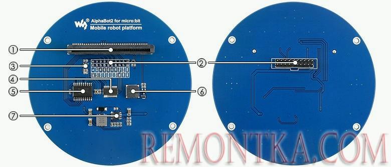 Платформа AlphaBot2 BBC micro: bit