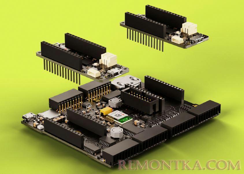 Arduino Edge Control. Пример типичного приложения для решения, включающего две платы Arduino MKR