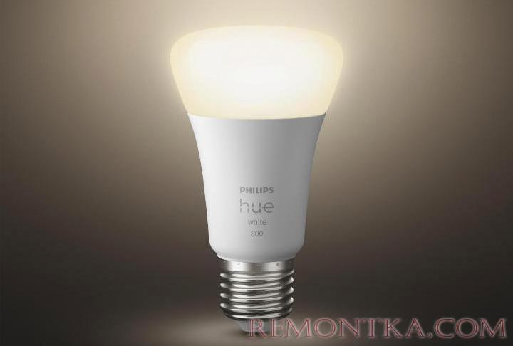 Умная светодиодная лампа Philips Hue White