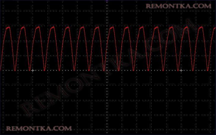 напряжение после диодного моста