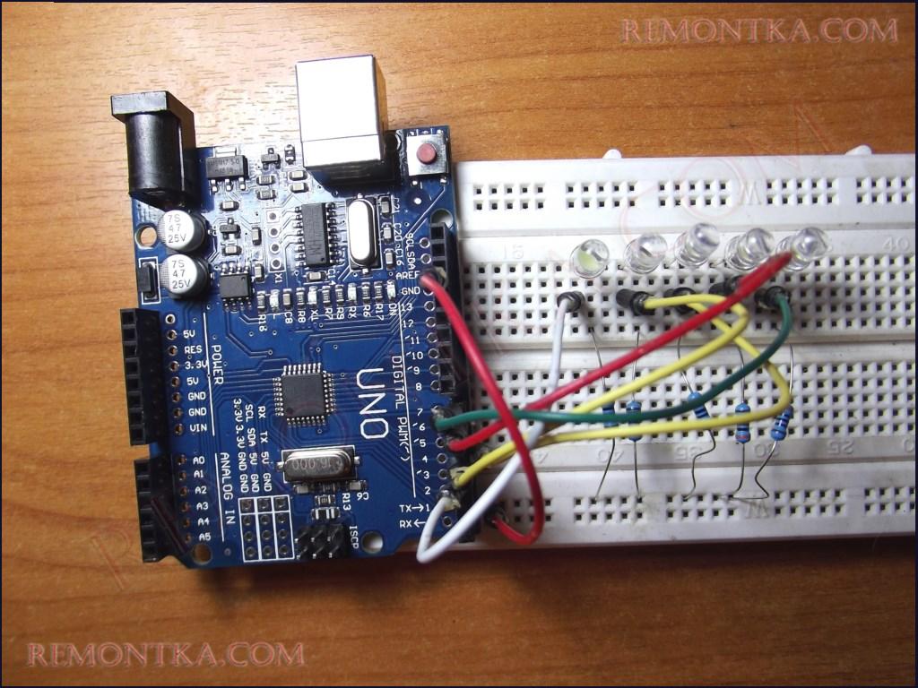 Гирлянда на Arduino