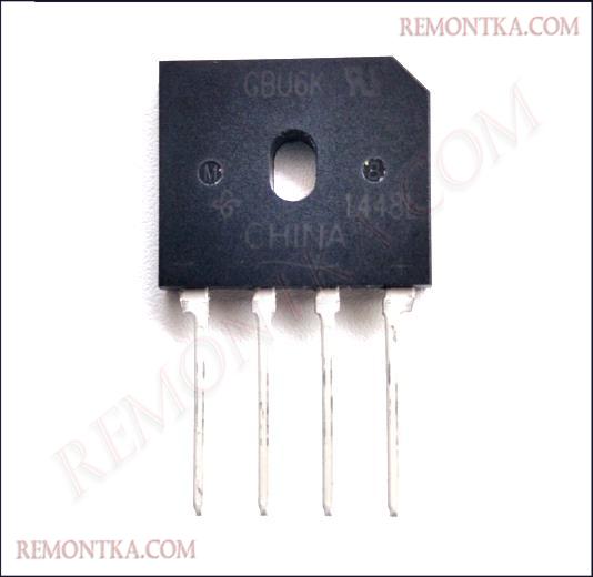 GBU6K диодный мост