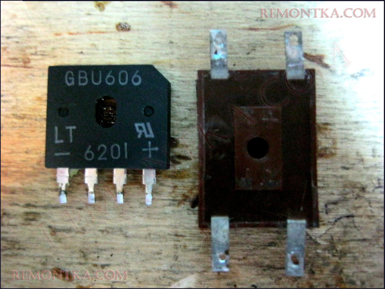 советский диодный мост и иностранный диодный мост