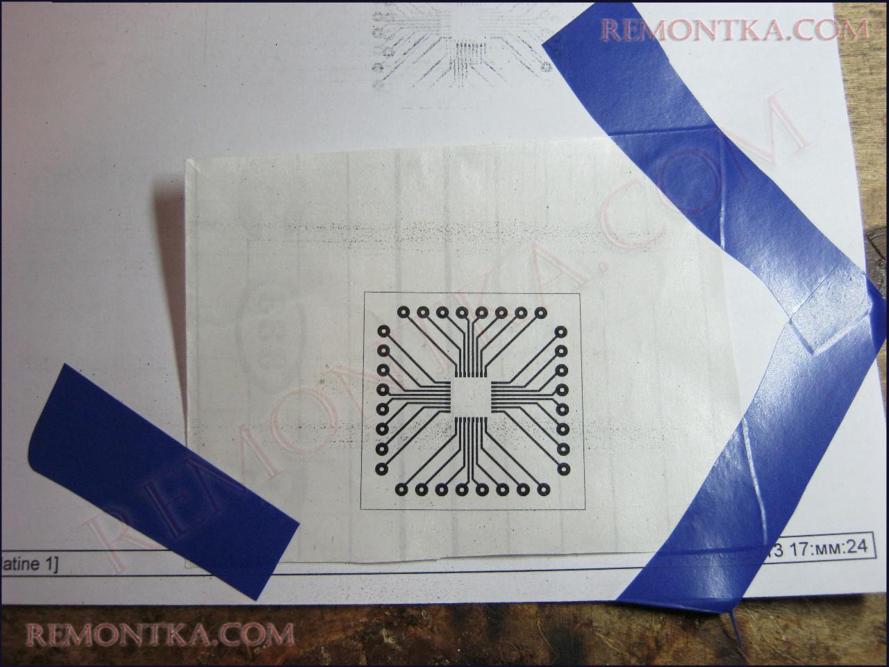 лут перенос рисунка