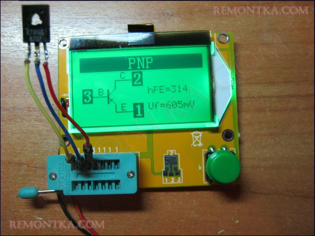 транзисторметр биполярный транзистор