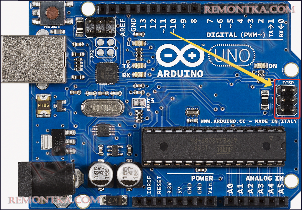 Эмуляция Arduino в Proteus