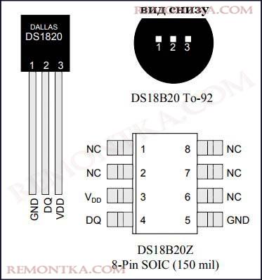 Датчик DS18B20