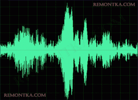 электрический сигнал звук