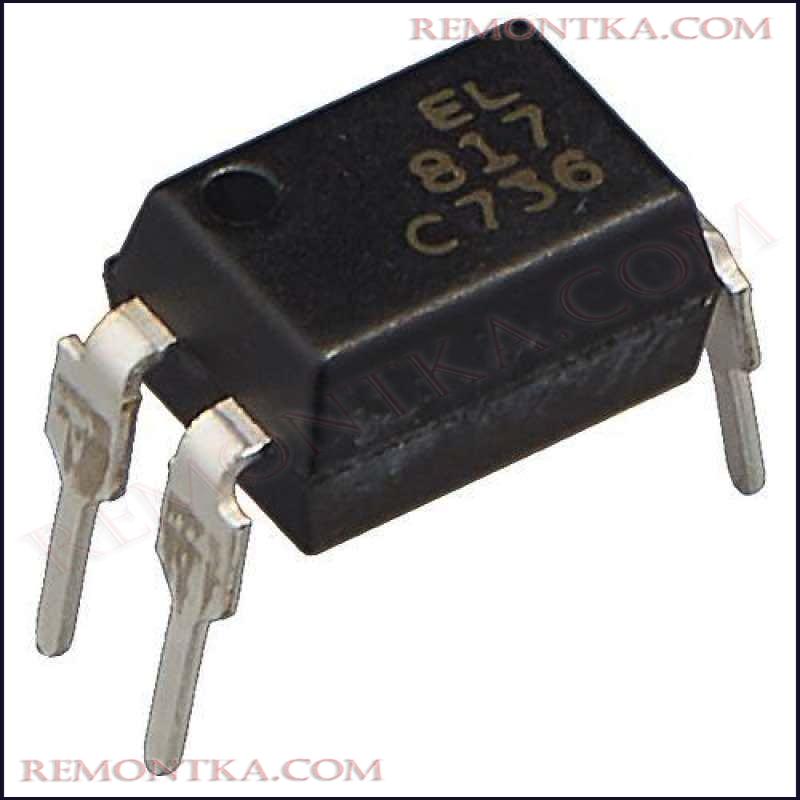 Оптрон (оптопара) PC817: datasheet, характеристики и схема включения