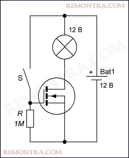 Полевой транзистор МОП (MOSFET)