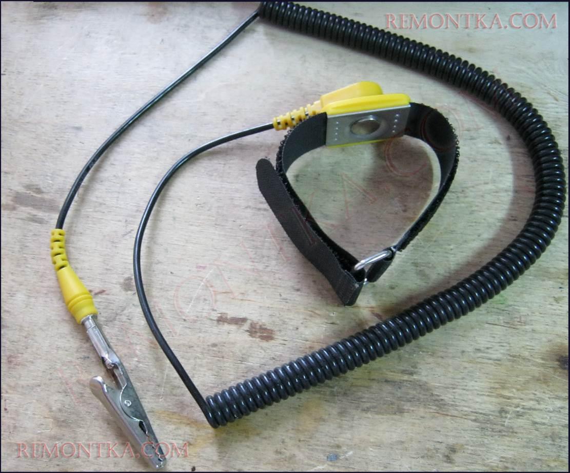 антистатический браслет