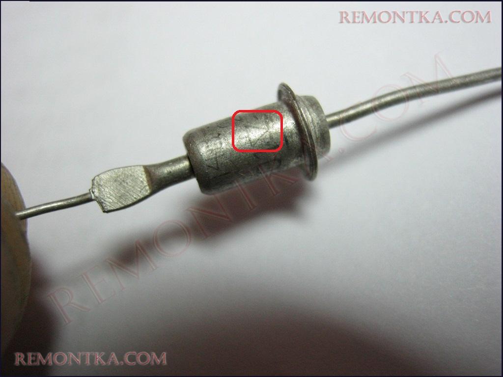 советский стабилитрон катод