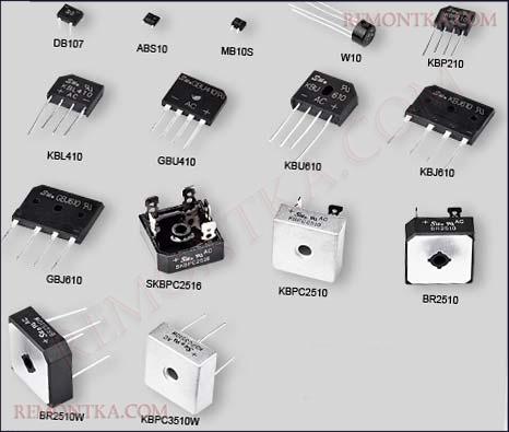 корпуса диодных мостов