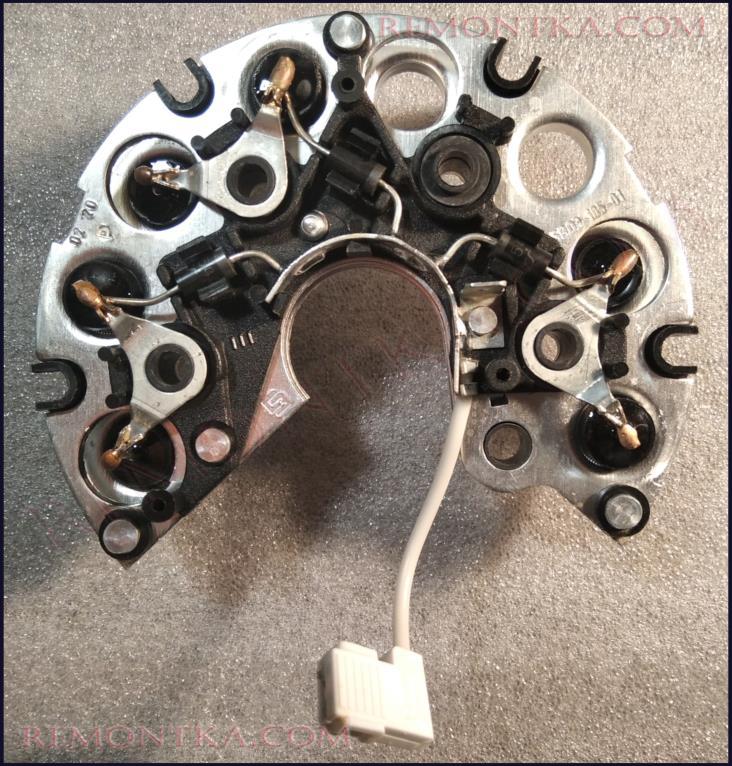 диодный мост генератора ВАЗ 2110