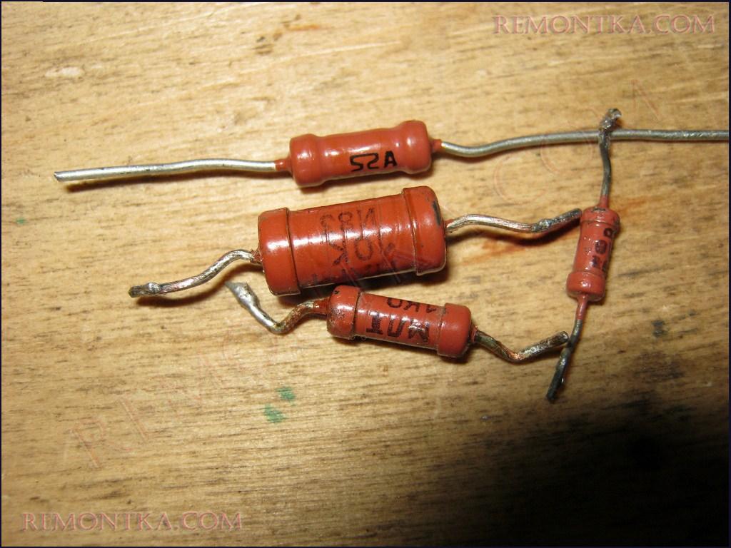 маркировка советских резисторов