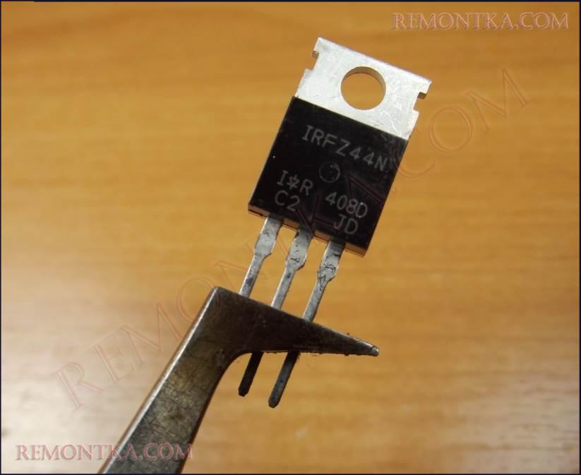 как проверить полевой транзистор