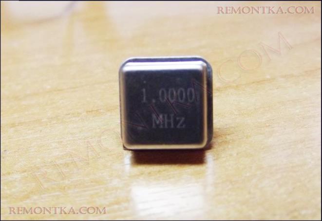 кварцевый генератор на 1 мегагерц