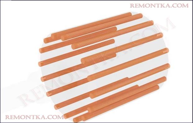 стержни в роторе асинхронного двигателя