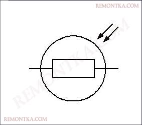 схема фоторезистор