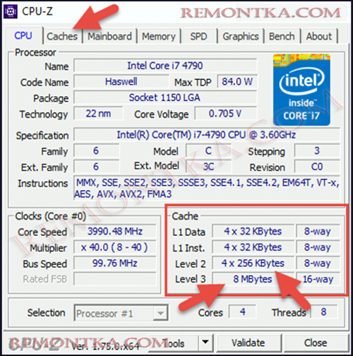 Как проверить кэш-память процессора (CPU) в Windows 10