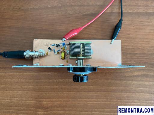 Самодельный генератор переменной частоты на LC-контуре
