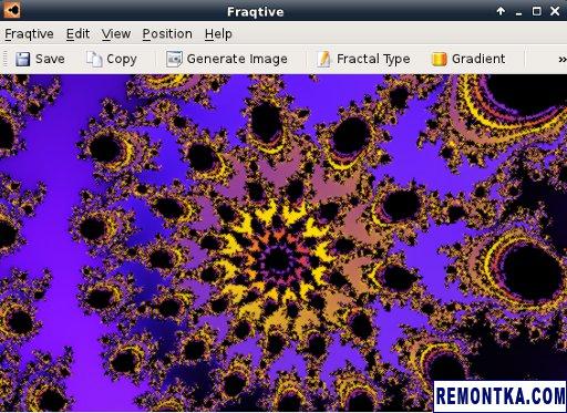 Fraqtive - обозреватель множества Мандельброта