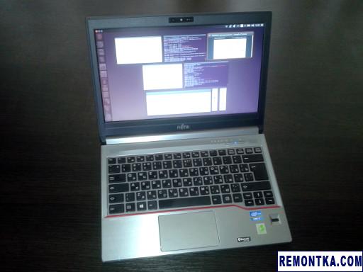 Ubuntu 14.04 LTS на ноутбуке Fujitsu Lifebook E733 E7330M67A1