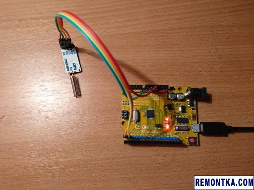 Подключение HC-12 к Arduino