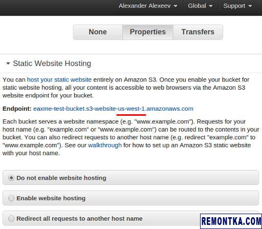 Amazon S3 Endpoint