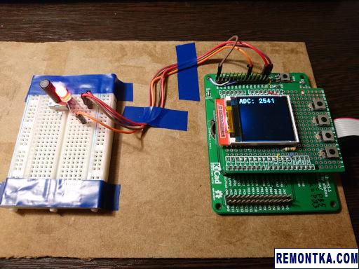 Микроконтроллеры STM32: пример использования АЦП и ЦАП