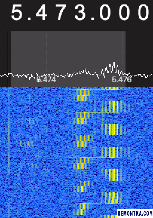 Скрипучее колесо, 5.473 МГц